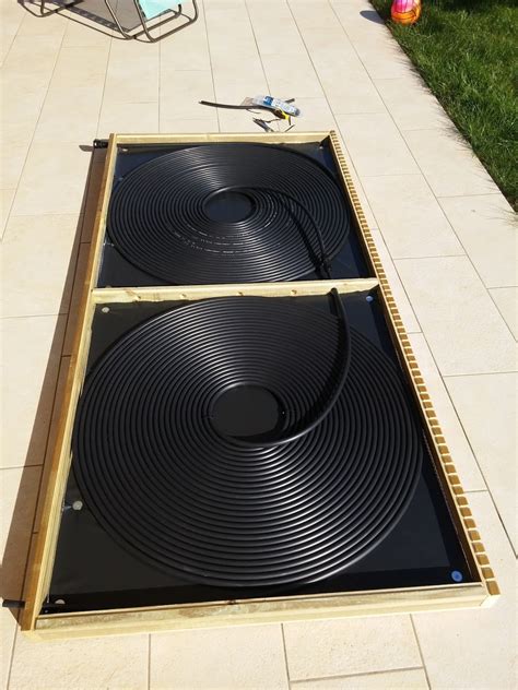 panneau solaire chauffe eau piscine.